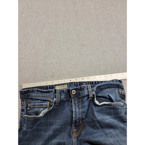 AG Adriano Goldschmied Jeans Mens 33x32 Straight Protégé Blue Stretch Mid USA - Picture 5 of 14